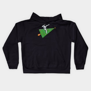 Space rocket christmas Kids Hoodie